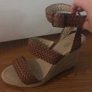 Cute wedged summer heel!